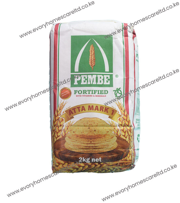 Pembe Atta Mark 1 Wheat Flour 2Kg, Evory Homes Care Ltd