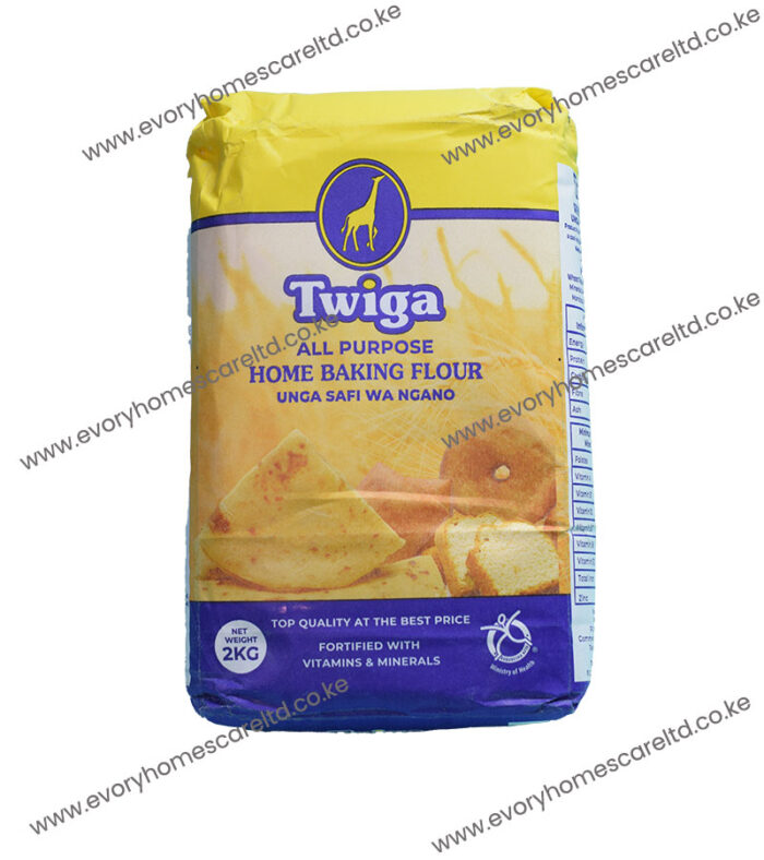 Twiga All Purpose Baking Flour 2kg, Evory Homes Care Ltd
